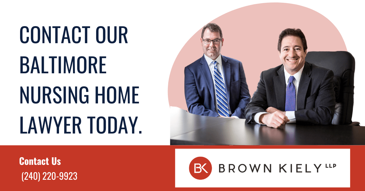 nursing home lawyer Baltimore, MD - Brown Kiely LLP